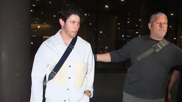 Nick Jonas Lands in Mumbai For Holi Celebrations