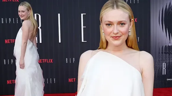 Dakota Fanning Donns Fendi at 'Ripley' Premiere