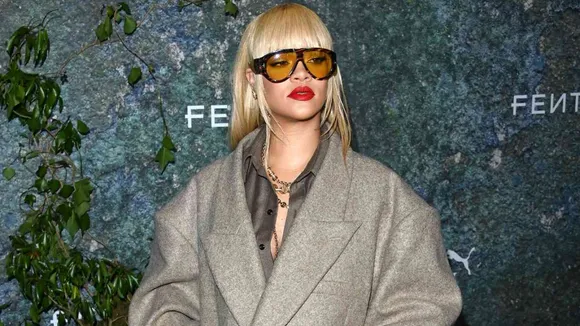 Rihanna Unveils Blonde Hair and New Bangs at Fenty x Puma Event
