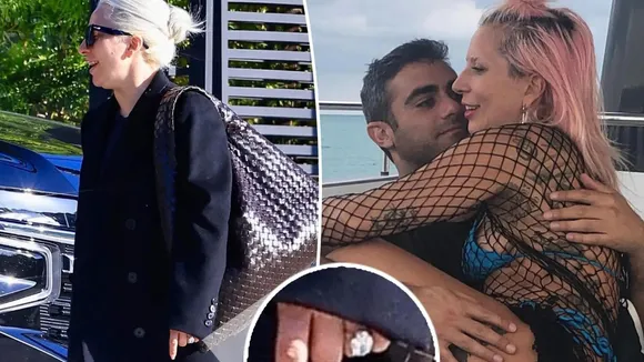 Lady Gaga's Stunning Diamond Ring Fuels Engagement Speculation
