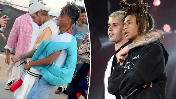 Justin Bieber And Jaden Smith Perform 'Never Say Never' at Coachella 2024