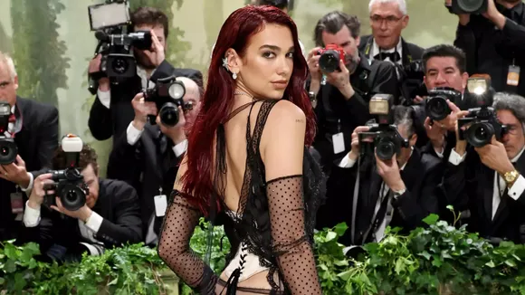 Dua Lipa Wears Jaw-Dropping, Butt-Baring Look With Flossiest G-String at The Met Gala 2024