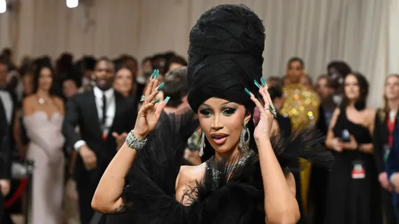 Cardi B Becomes a Granny at The 2024 Met Gala With 18 Prosthetic Wrinkle Pieces