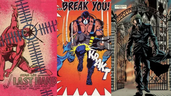 Comic book splash pages