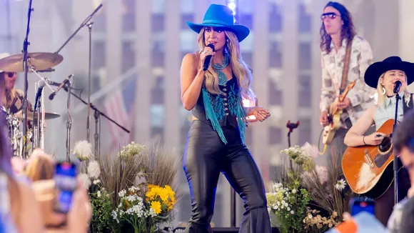 Lainey Wilson Wears Custom Leather Bell Bottoms: Check Out Her Trendsetting Look!