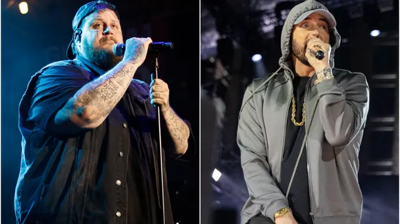 Jelly Roll Hails Eminem as "Childhood Hero" After 'Death of Slim Shady' Feature