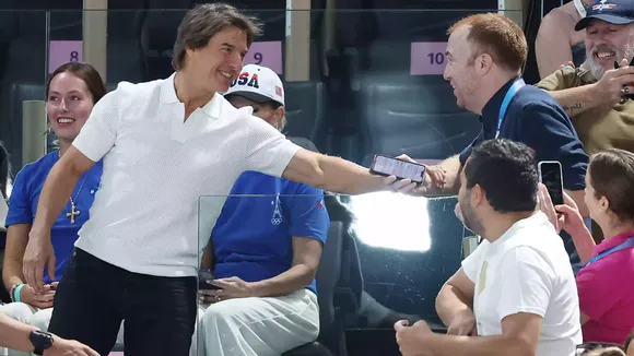 Tom Cruise is Surprised With ‘Mission Impossible’ Theme Song at The Olympics