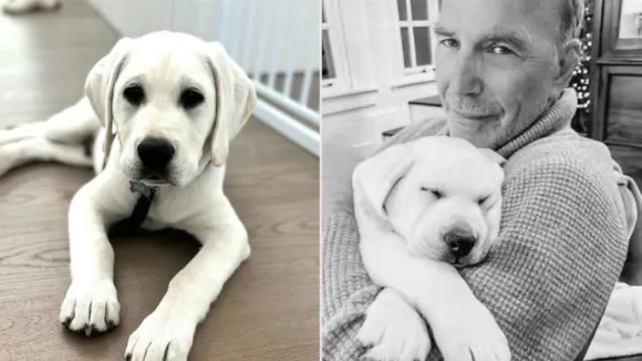 Kevin Costner Reveals Why He Relates to His 7-Month-Old Puppy Bobby