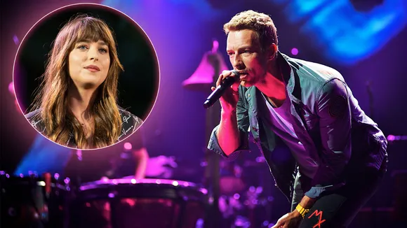 Dakota Johnson Shows Love for Fiancé Chris Martin at Coldplay's Concert