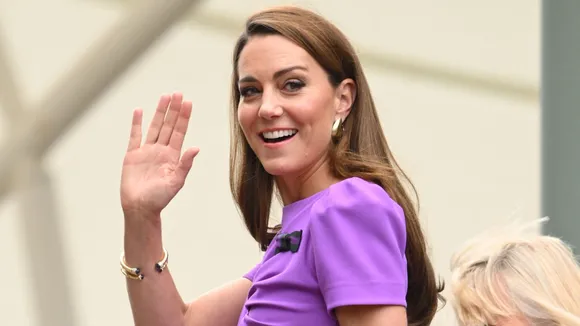 Kate Middleton Makes Rare Public Appearance at Wimbledon Finals With Princess Charlotte