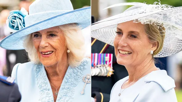 Did Queen Camilla and Sophie Coordinate Their Outfits at The Latest Royal Garden Party?