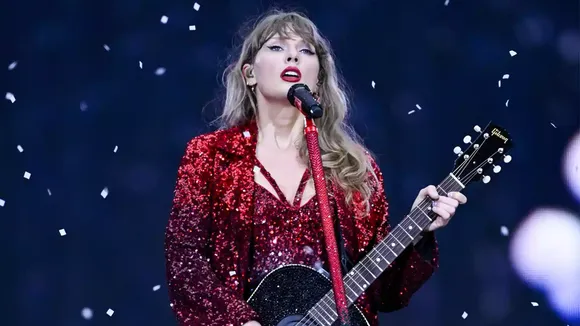 Taylor Swift Receives Unique Guitar For Record-Breaking Wembley Stadium Shows