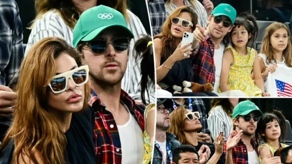Ryan Gosling and Eva Mendes Make Rare Public Appearance With Daughters at 2024 Olympics