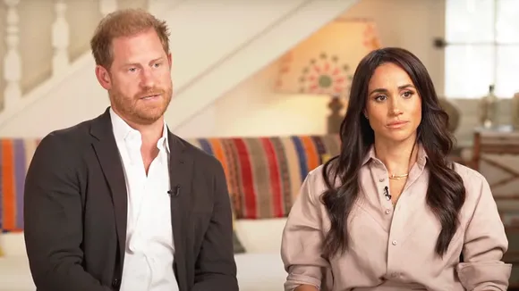 Meghan Markle Makes a Touching Gesture During Interview With Prince Harry