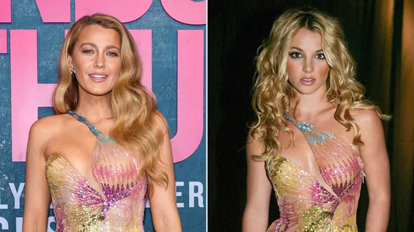 Blake Lively Wears Britney Spears' Iconic Dress to 'It Ends With Us' Premiere