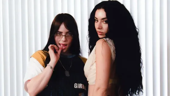 Billie Eilish Crashes Charli XCX's Underwear Party in 'Guess' Remix Music Video: Watch Now