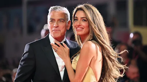 George And Amal Clooney Stun in Chic Date Night Outfits at ‘Wolfs’ Premiere