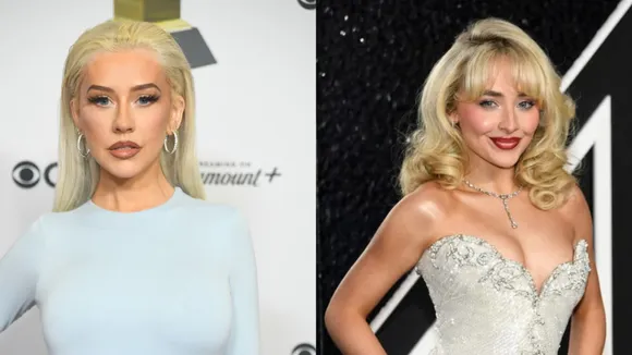 Sabrina Carpenter Refers to Christina Aguilera as "Mom" in Social Video Inspired by The Kardashians