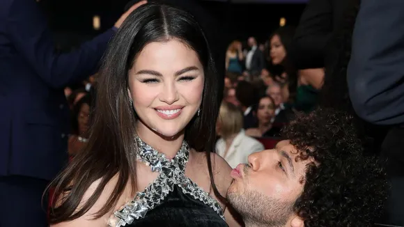 Selena Gomez and Benny Blanco Shine in Matching Sparkles at 2024 Emmys