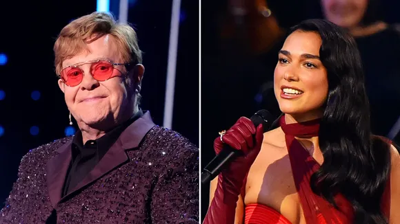 Elton John Joins Dua Lipa For 'Cold Heart' Live at Royal Albert Hall