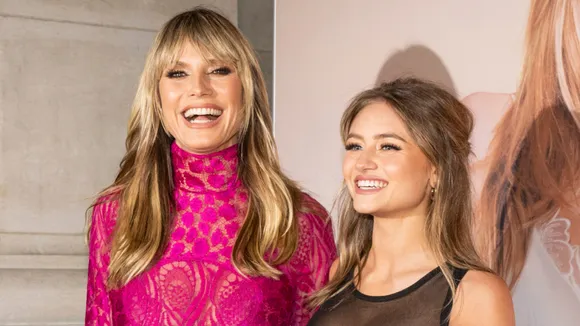 Heidi Klum Proudly Supports Daughter Leni in Upcycling Her Iconic Outfits