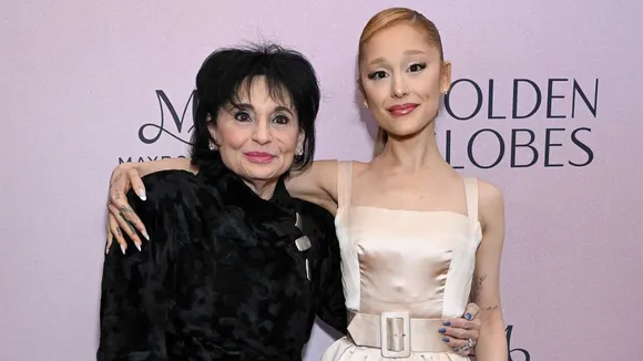 Ariana Grande and Mom Joan Stun on Red Carpet for Her First Golden Globe Nomination