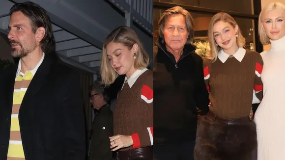 Gigi Hadid Enjoys Double Date Night With Bradley Cooper and Dad Mohamed in L.A.