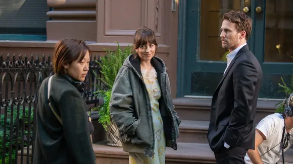 Dakota Johnson Caught in Love Triangle with Chris Evans & Pedro Pascal in ‘Materialists’ Trailer