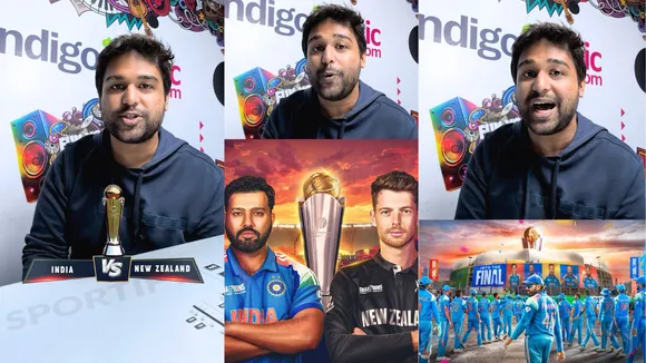 Sportify ft. RJ Adarsh Building up the Hype for the India vs New Zealand ICC Champions Trophy Final