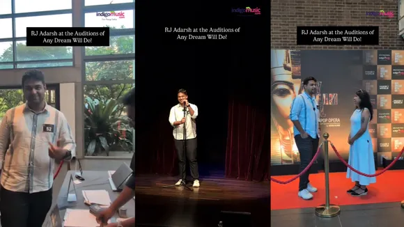 RJ Adarsh At The Auditions - 'Any Dream Will Do!'