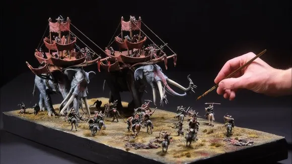 Building Dioramas for Visual Storytelling in Film and TV