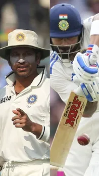 Virat Kohli - Sachin Tendulkar 