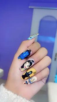 Fashion Meets Faith Unique Lord Shiva Nail Art Designs for Sawan Somvar