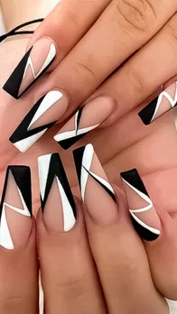 Black and White Nails That Work with Anything