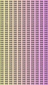 Find DAYS Hidden in This Letter Maze