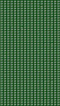 Hidden Inverted 59 and 95 Puzzle Will Test Your Eyes