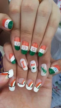 Show Your Patriotism with Stunning Tricolor Nails