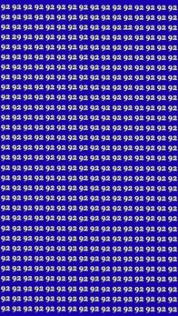 Only Sharp Eyes Can Spot 22 and 29 Among 92