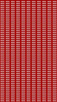 Only Geniuses Can Spot the Word MAIL in 10 Seconds
