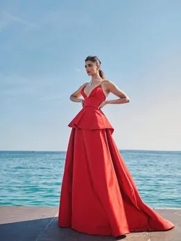 Cannes 2022: रेड गाउन में दीपिका पादुकोण का किलर लुक वायरल
