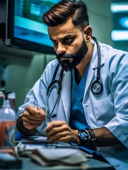 AI: डॉक्टर, पायलट या कुछ और होते Virat Kohli तो ऐसे दिखते