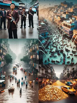 AI Photos: अगर इन जगहों के नाम जैसा ही होता यहां का नजारा