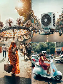 AI ने दिया गर्मी से बचने का Idea, बनाया Ice स्कूटर और सोफा