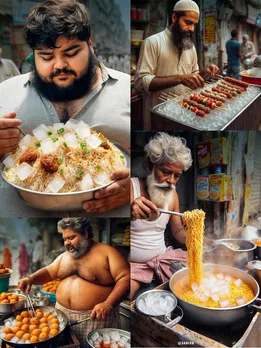 AI Photos: गर्मी से हुआ हाल बेहाल, क्या आप ट्राई करेंगे बर्फ पर सीके पकौड़े, बिरयानी और कबाब?