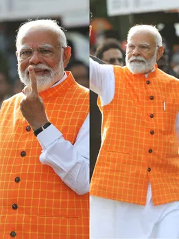 पीएम मोदी ने अहमदाबाद में डाला वोट, कहा- 'दान की भावना से करें मतदान'