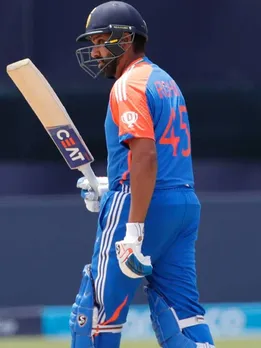 T20WC के एक सीजन में सबसे ज्यादा बाउंड्री लगाने वाले कप्तान, रोहित ने बाबर को पीछे छोड़ा