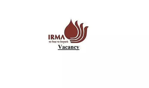 IRMA Recruitment 2021 - 01 Academic Associate Vacancy, Latest Jobs