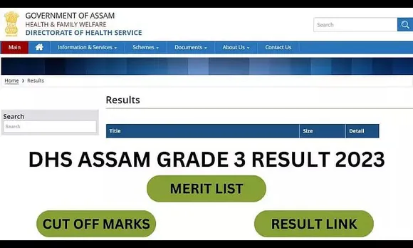 Assam Direct Recruitment Grade 3 Result to Be Declared 3rd May: Check Result, Cut off Marks