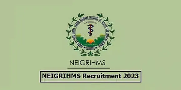 NEIGRIHMS Recruitment 2023 -  Junior Laboratory Technician, LDC Vacancy, Job Openings