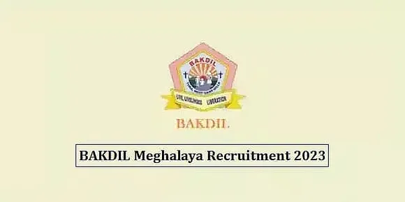 BAKDIL Meghalaya Recruitment 2023 -  Senior Resident Vacancy, Job Openings